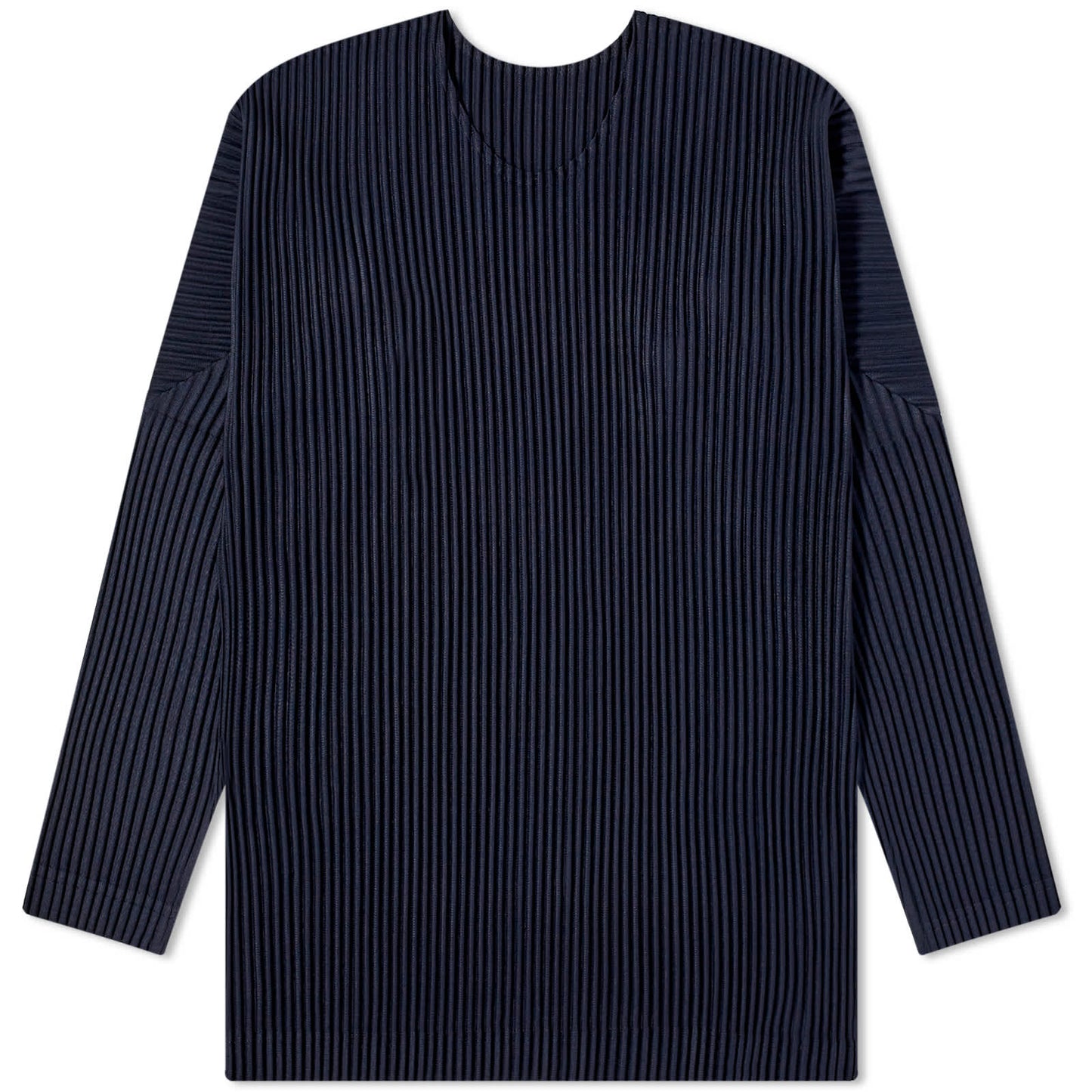 Pleated Long Sleeve T-Shirt