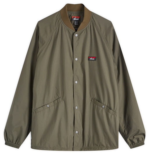 Rib Collar Coach Jacket
