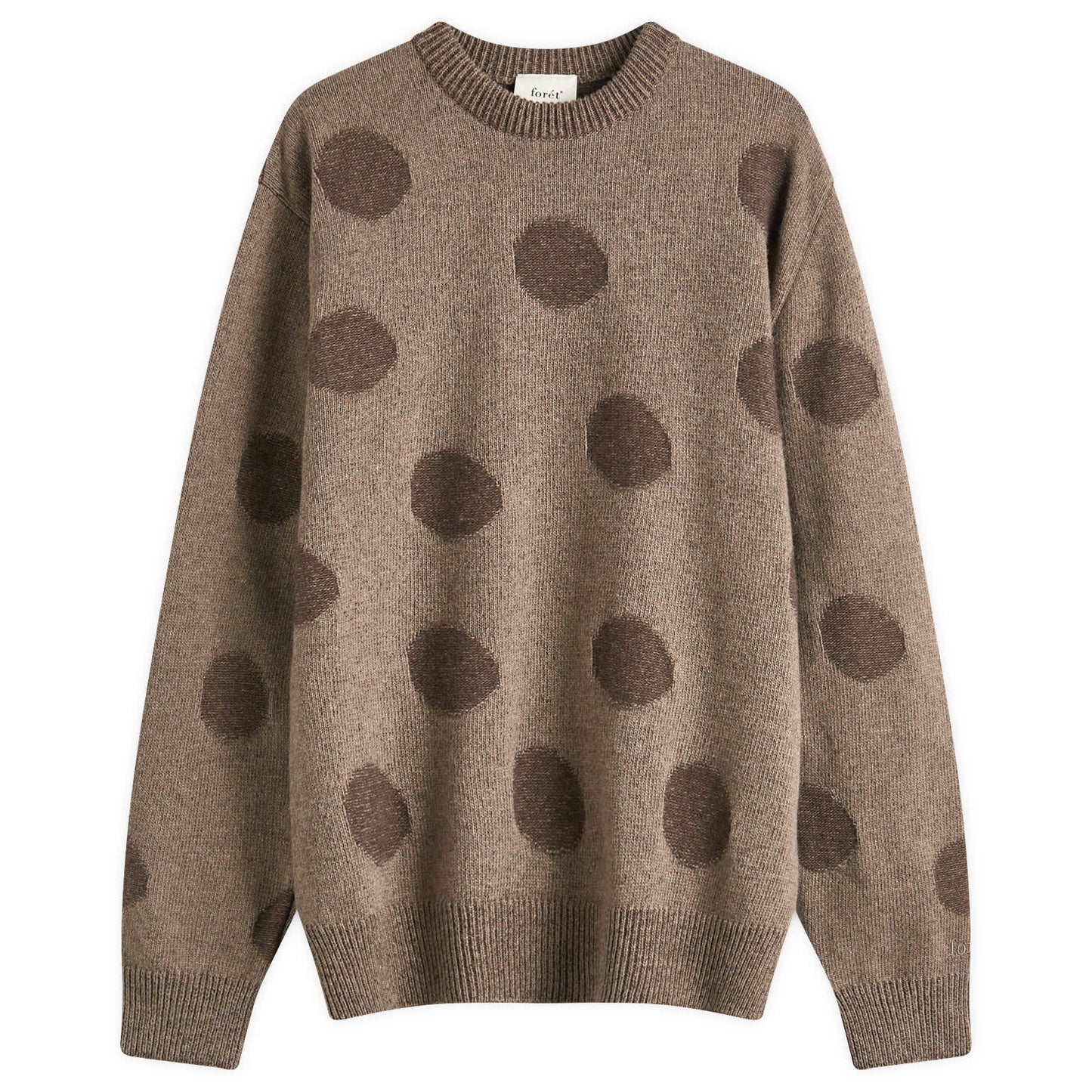 Circle Jacquard Knit Jumper
