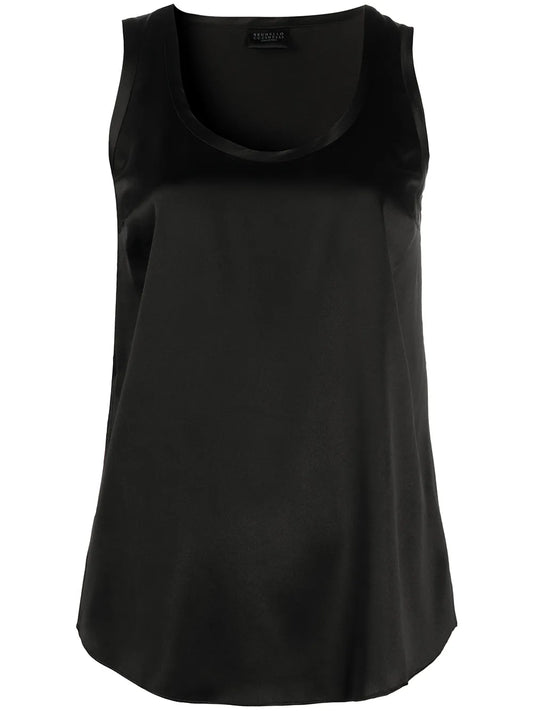 Sleeveless Loose-Fit Blouse