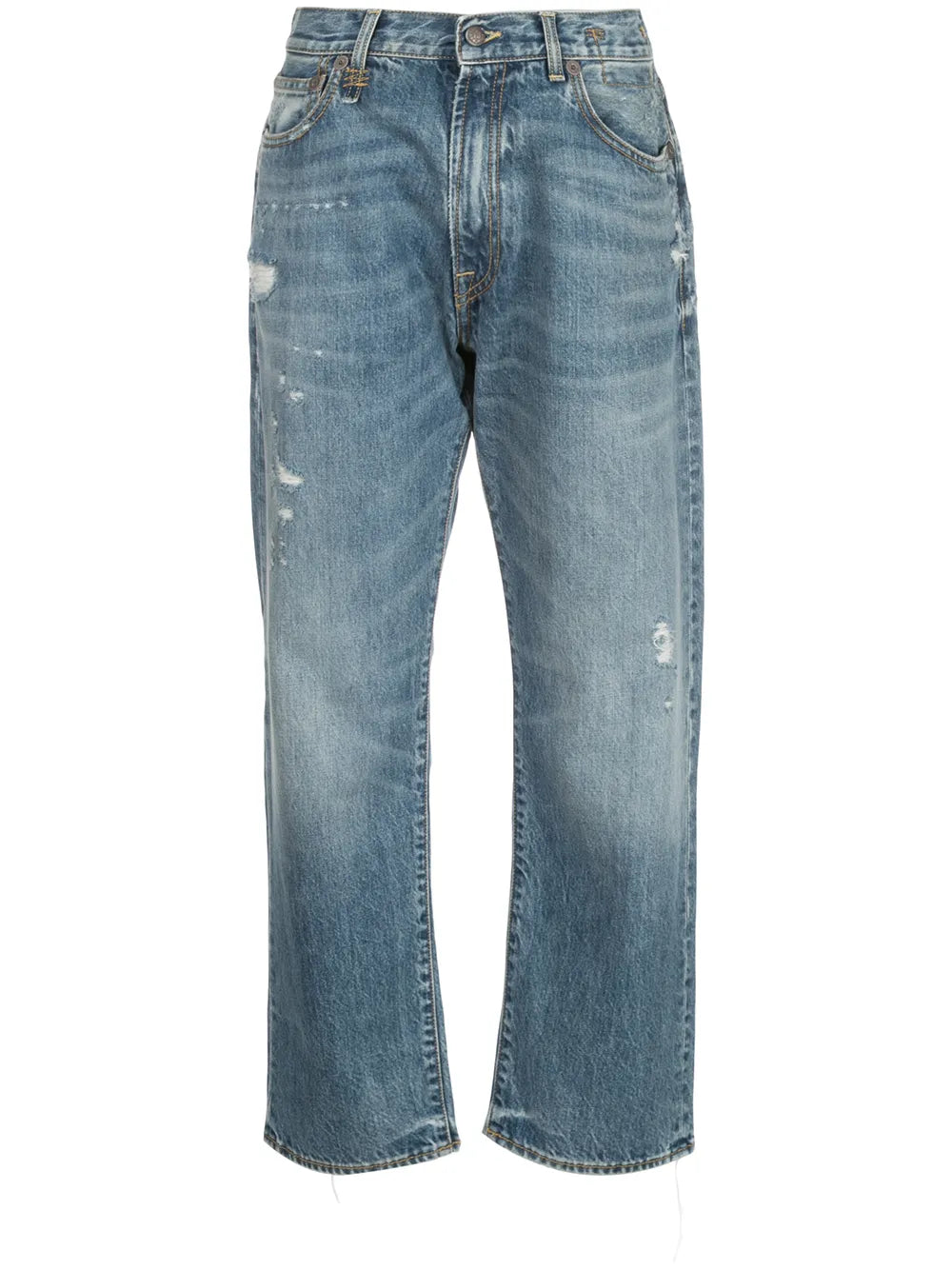 Mid-Rise Boyfriend Jeans