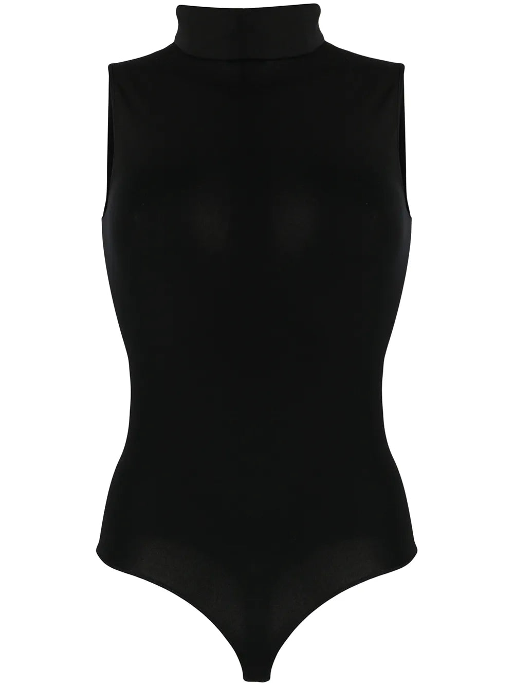 Roll-Neck Sleeveless Bodysuit