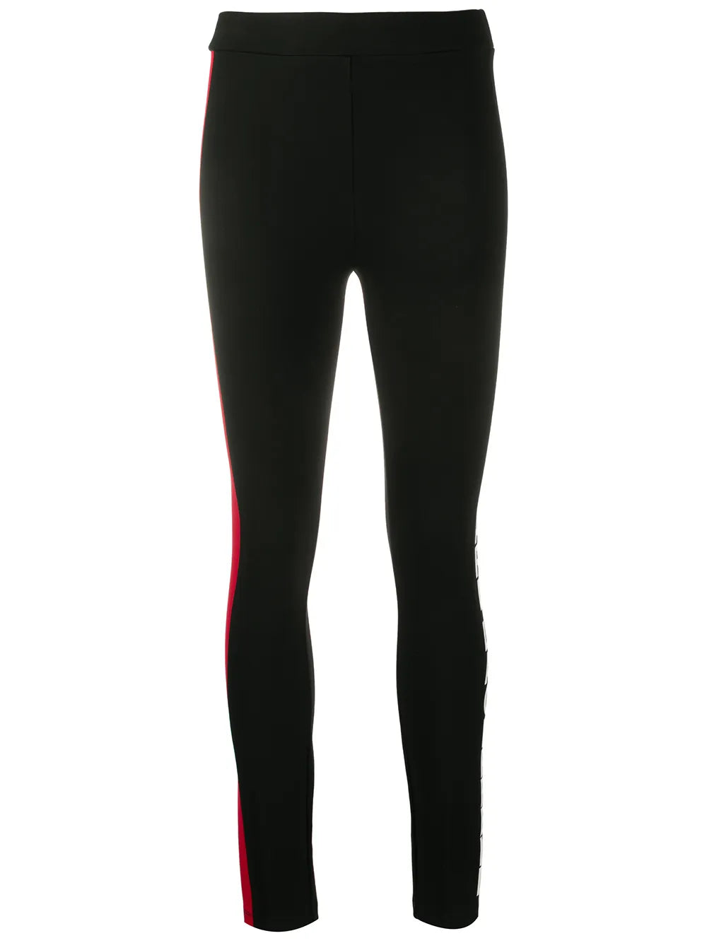 Stripe Detail Logo Leggings