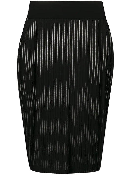 Striped Pencil Skirt