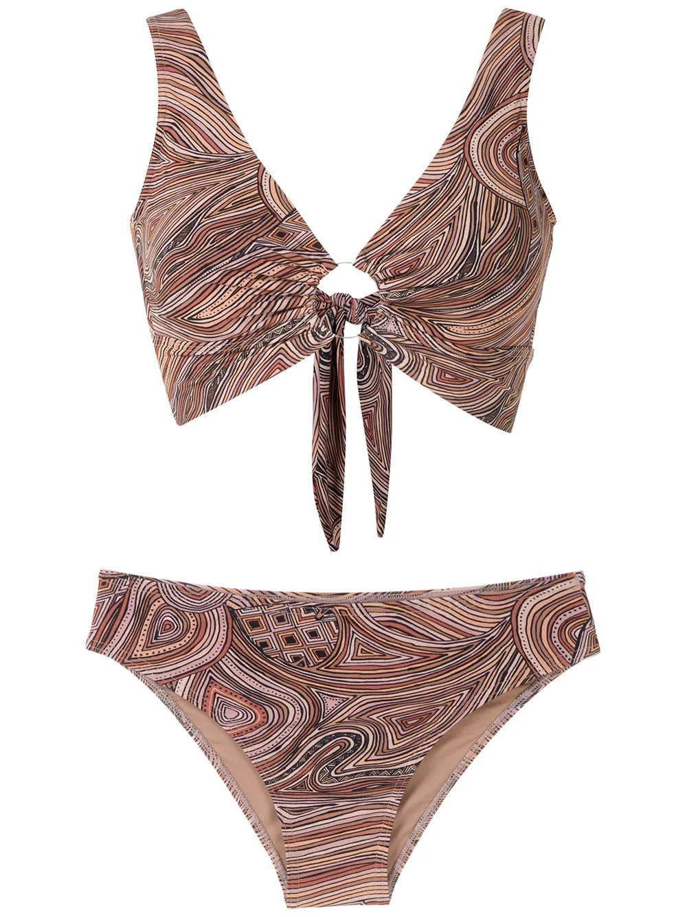 Printed Bikini Set