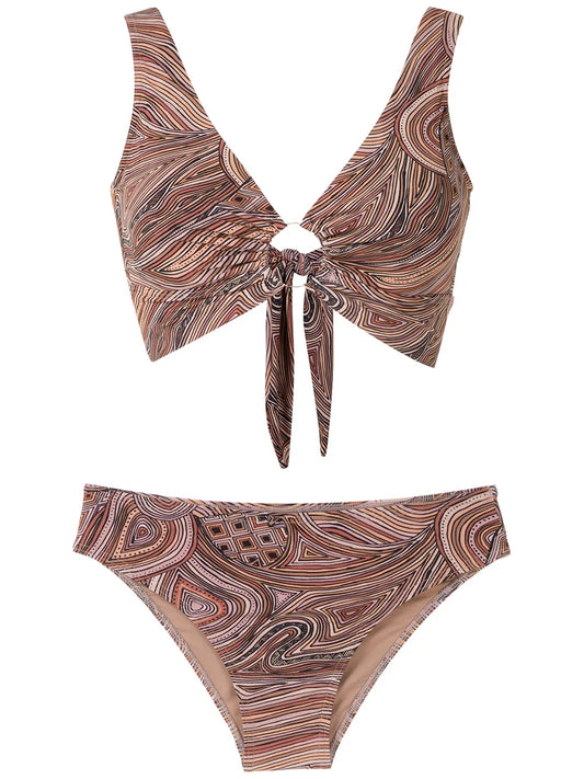 Printed Bikini Set