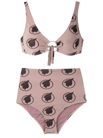 Índio High Waisted Bikinit Set