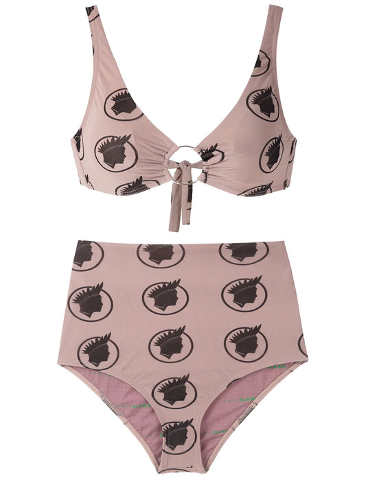 Índio High Waisted Bikinit Set