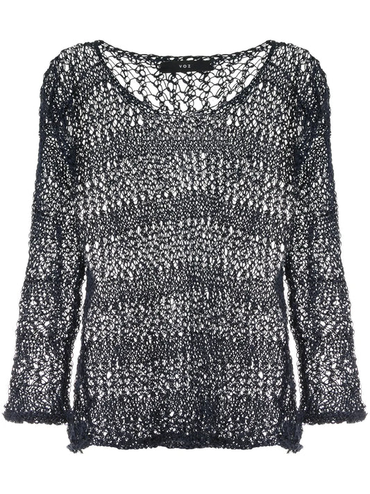 Loose Knit Linen Sweater