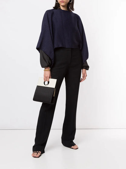 Solid Cropped Jumper