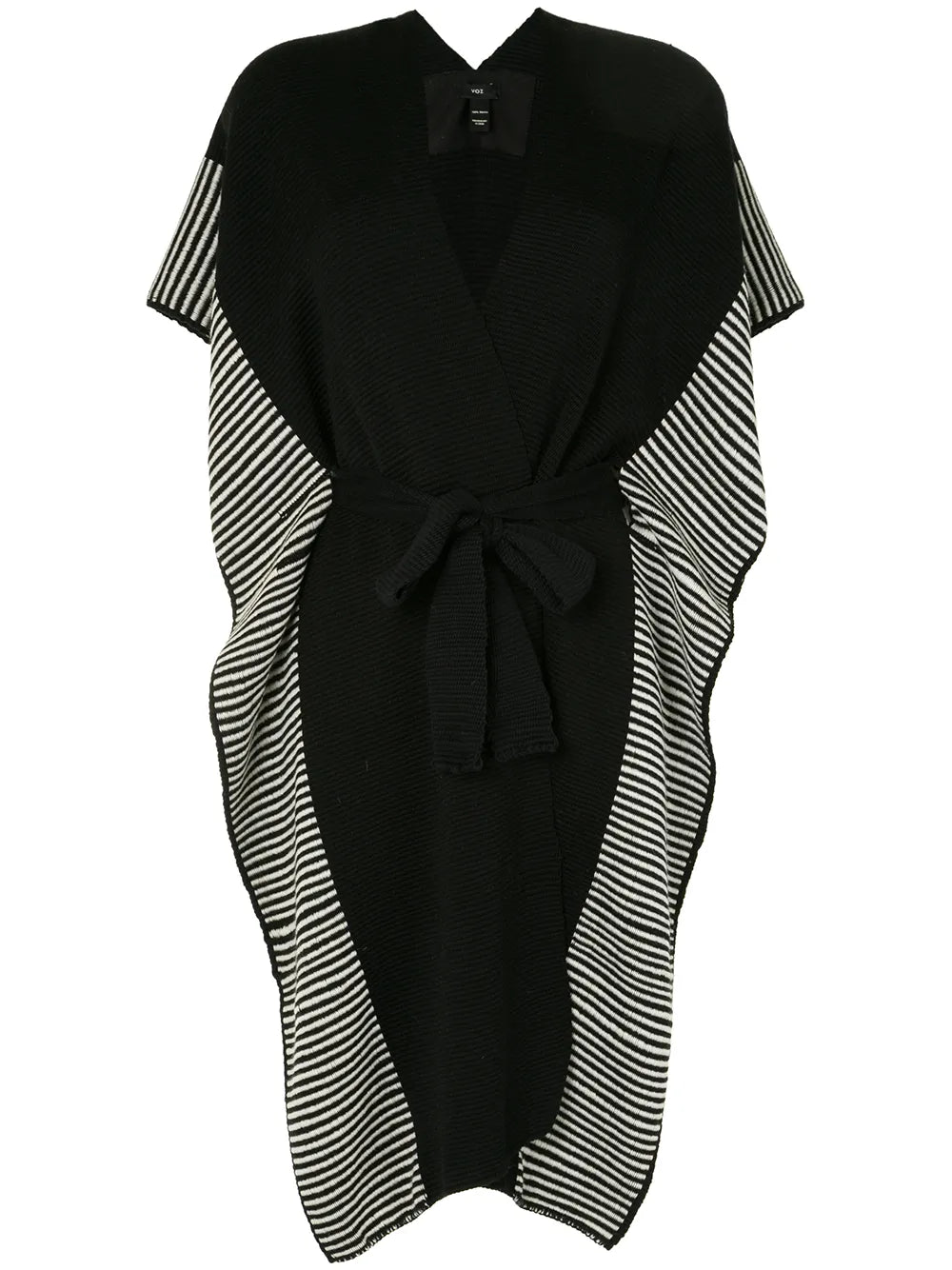 Striped Edge Knitted Kaftan