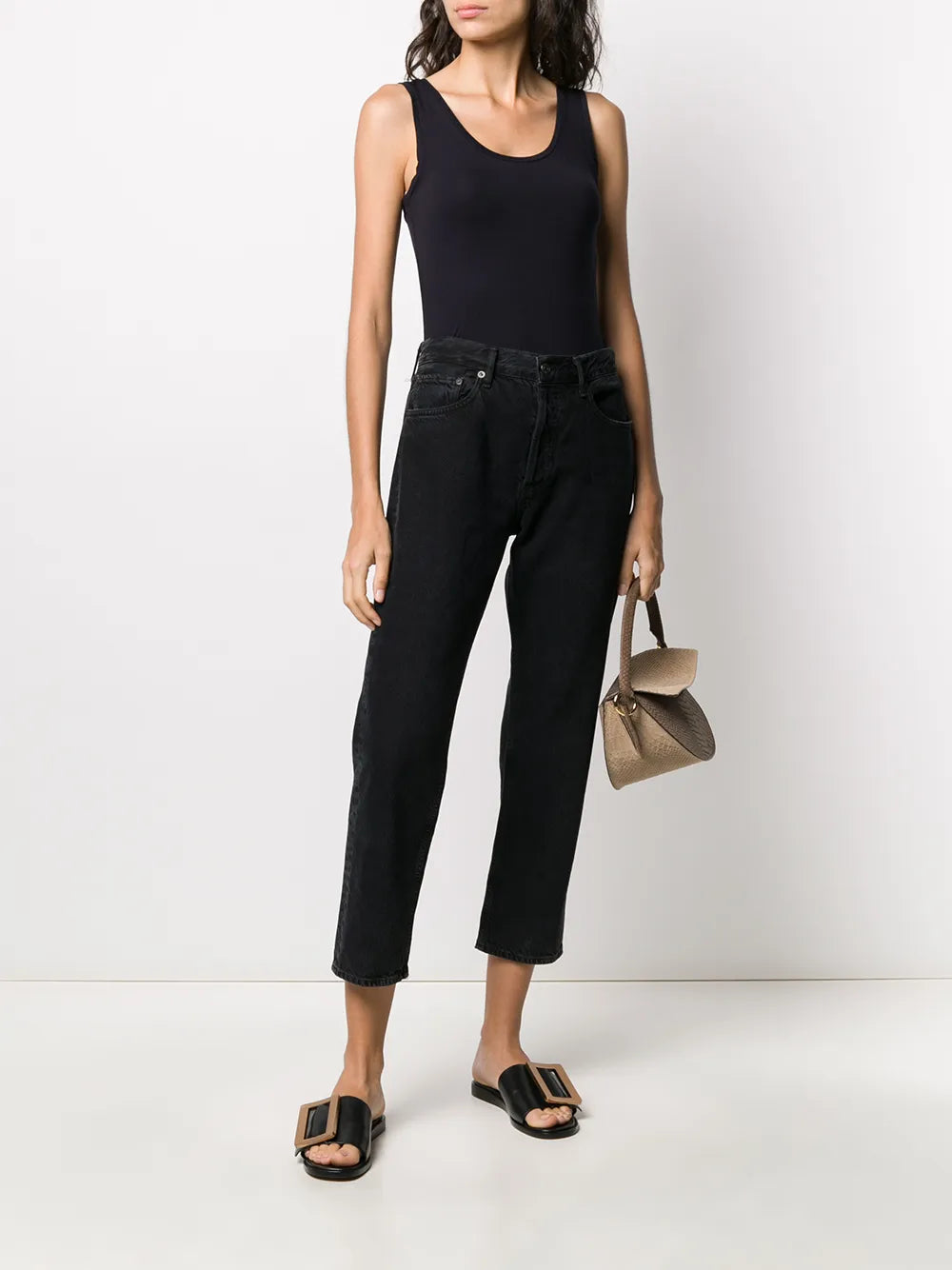 Scoop Neck Sleeveless Top