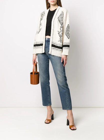 Oversized V-Neck Cardigan