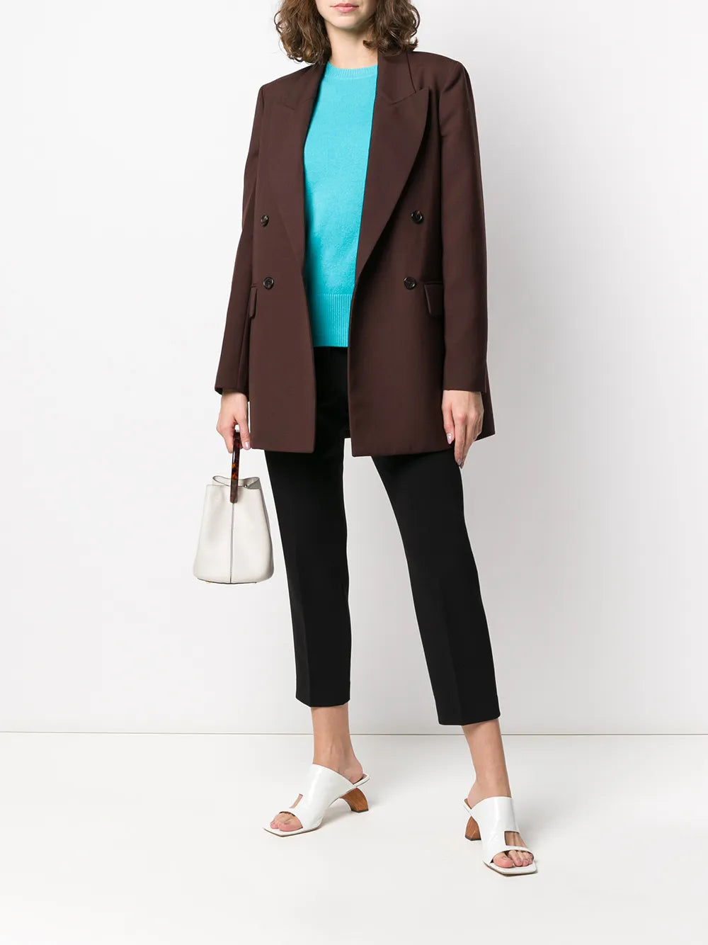 Cropped Tapered Trousers