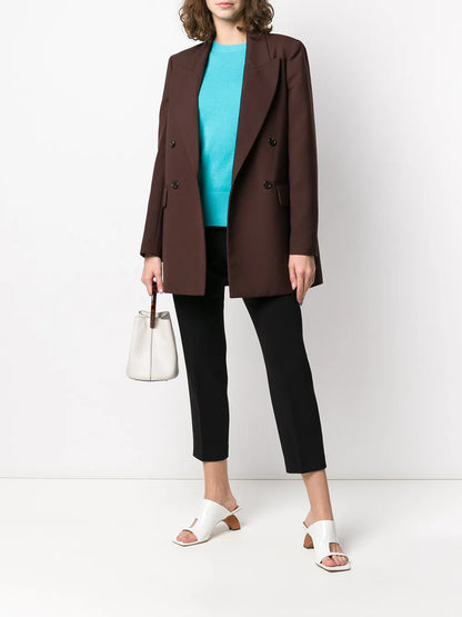 Cropped Tapered Trousers