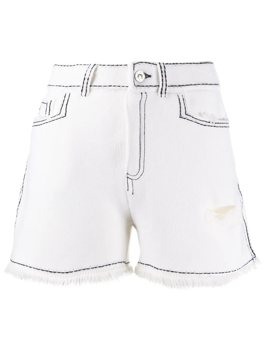 Contrast Stitch Shorts