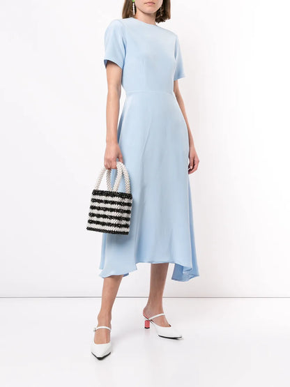 Tie Back Midi Dress