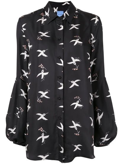 St. Clair Bird Print Blouse