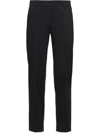 Cropped Tailored Trousers