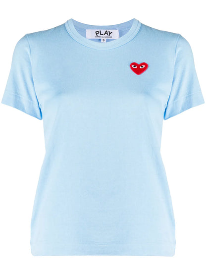 Heart Logo Embroidered T-Shirt