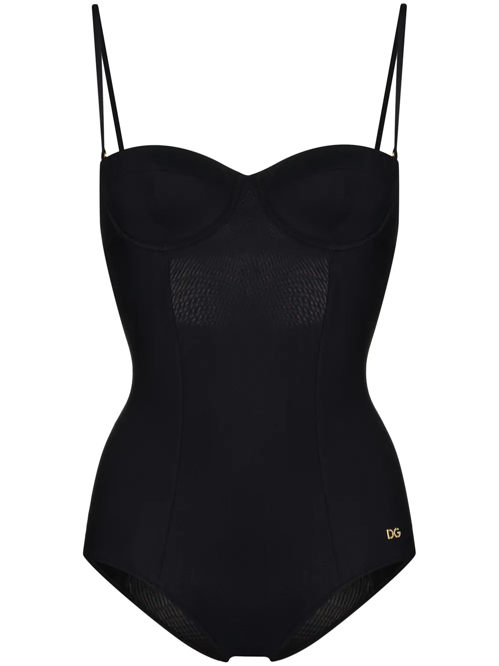 Logo-Tag Balconette Swimsuit