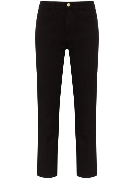 Denim Le High Straight Leg Jeans