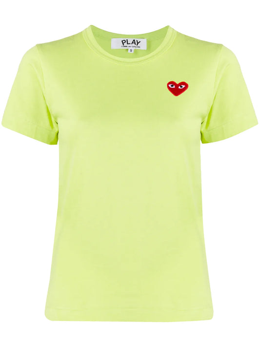 Logo-Patch Crew Neck T-Shirt