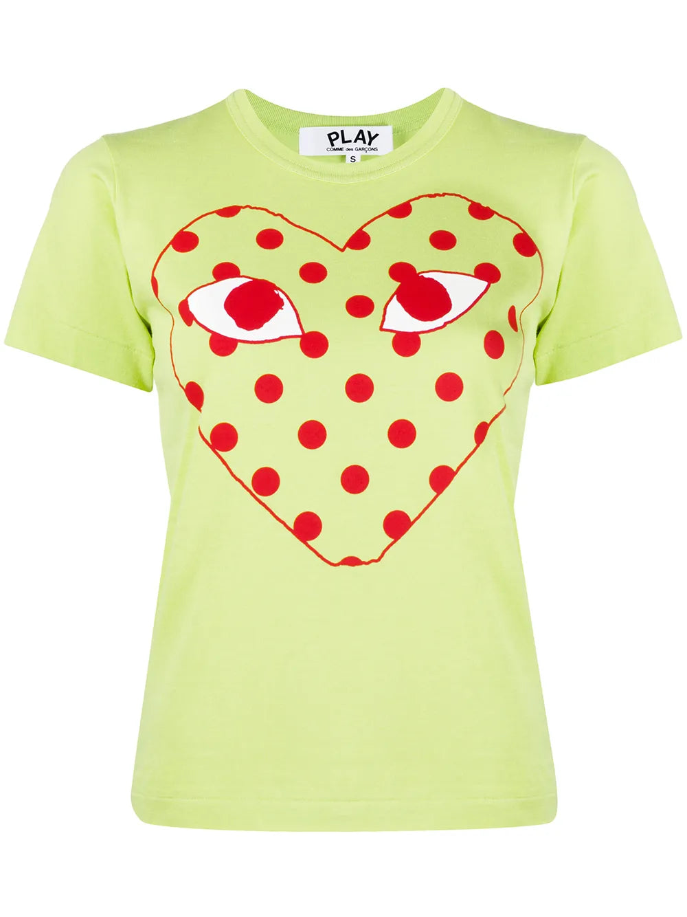 Polk-Dot Heat Print T-Shirt