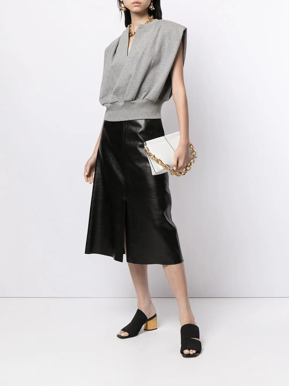 French Terry Sleeveless Top