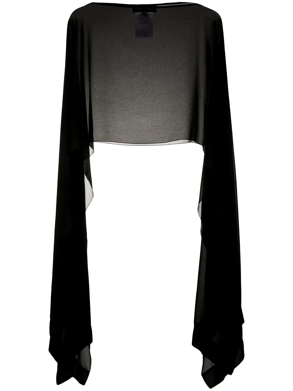 Sheer Poncho Top