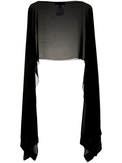 Sheer Poncho Top