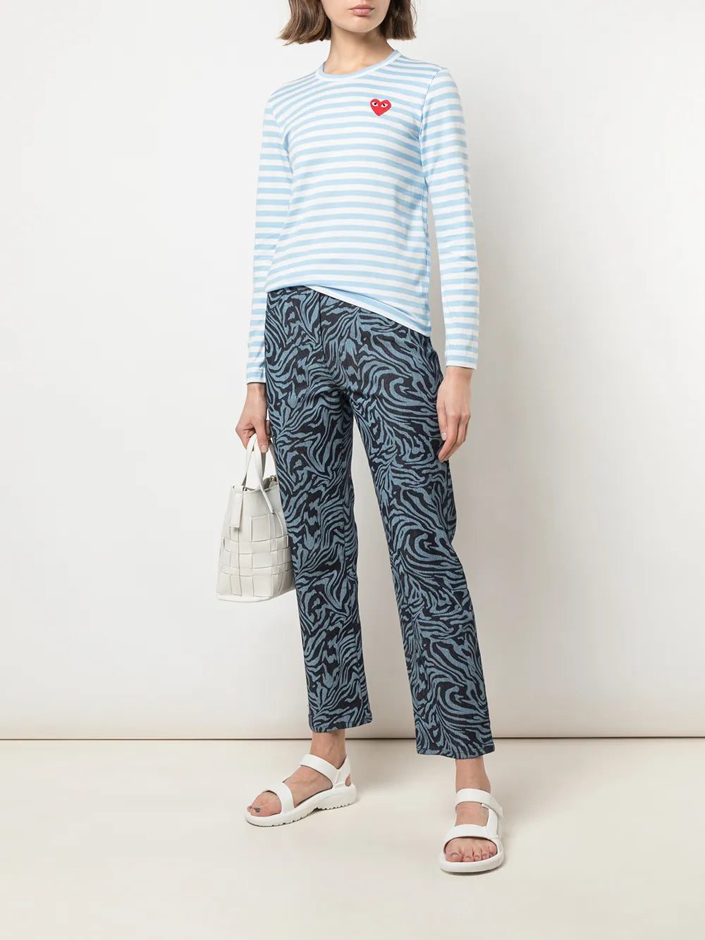 Striped Long Sleeve Top