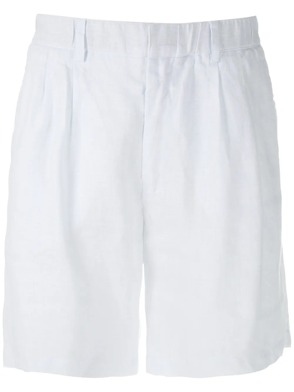 Linen Pleated Shorts