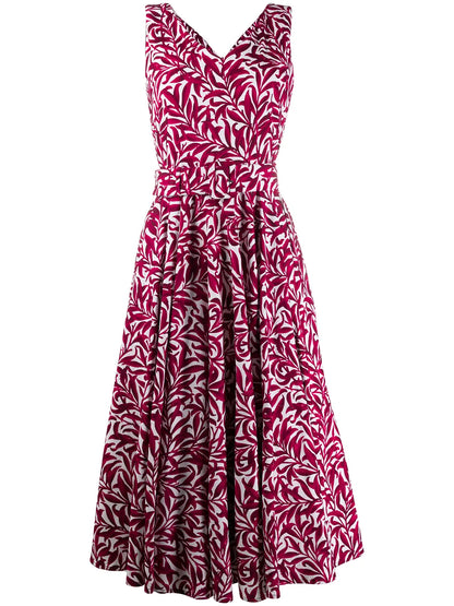 Aster Floral Print Dress