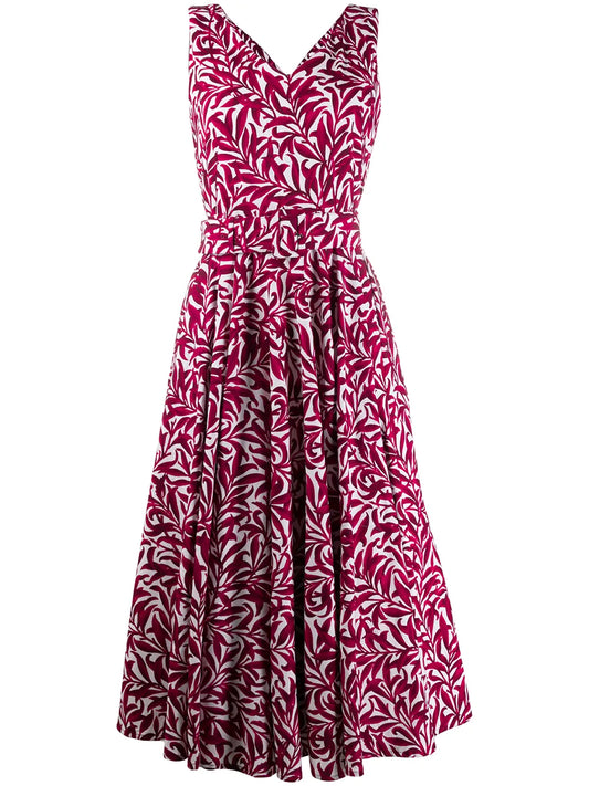 Aster Floral Print Dress
