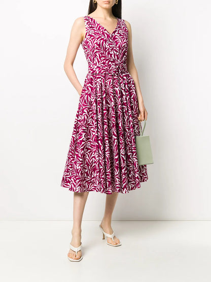 Aster Floral Print Dress