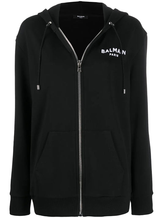 Logo Zipped Hoodie