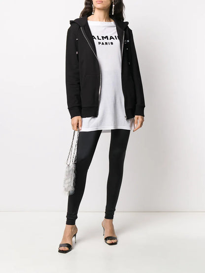 Logo Zipped Hoodie