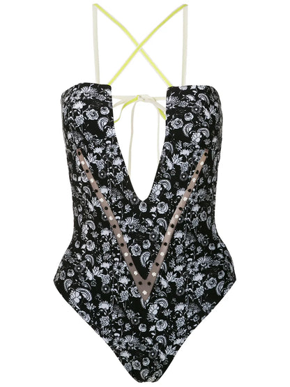 Margarida Printed Swimsuit