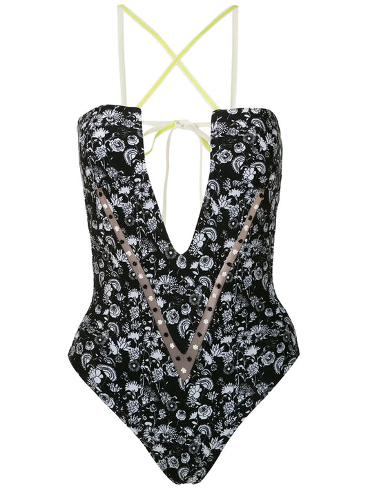 Margarida Printed Swimsuit