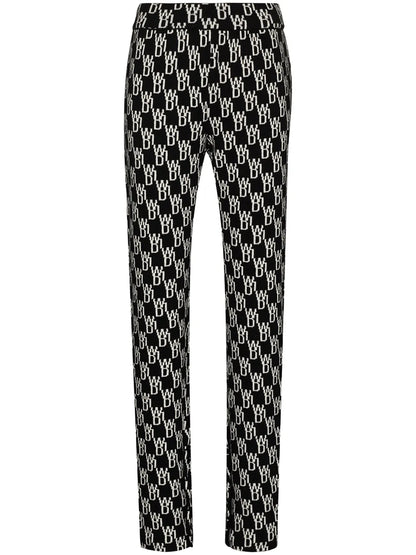 Monogram Knitted Trousers