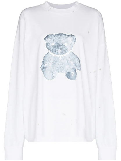 Teddy Bear Cotton Sweatshirt