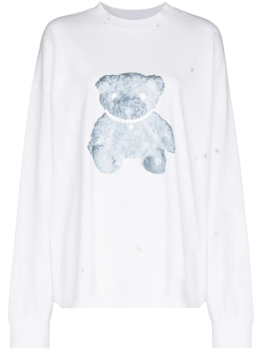Teddy Bear Cotton Sweatshirt