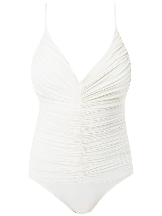 Chalou Draped Swimsuit