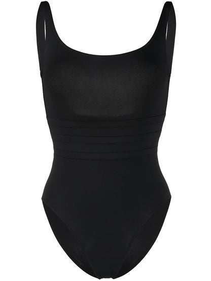 Stitched Panel Swimsuit