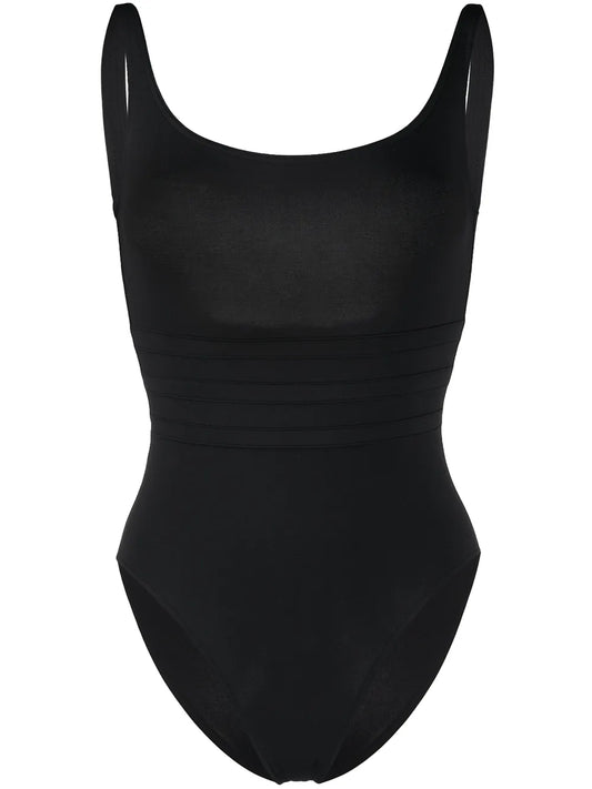 Stitched Panel Swimsuit