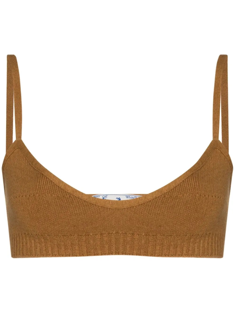 Fine-Knit Strappy Bralette