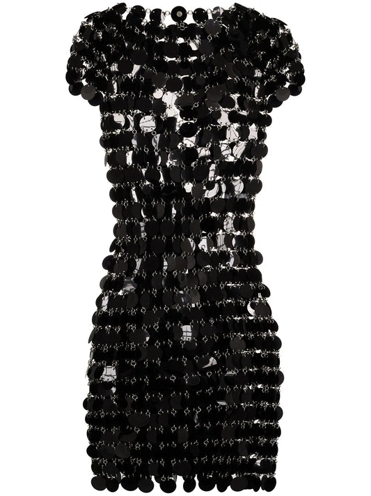 Circle Disc Mini Dress