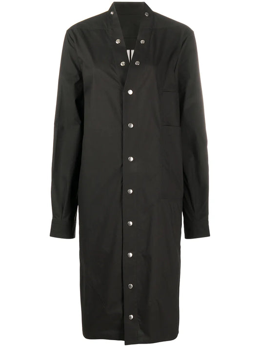 Press-Stud Shirt Dress