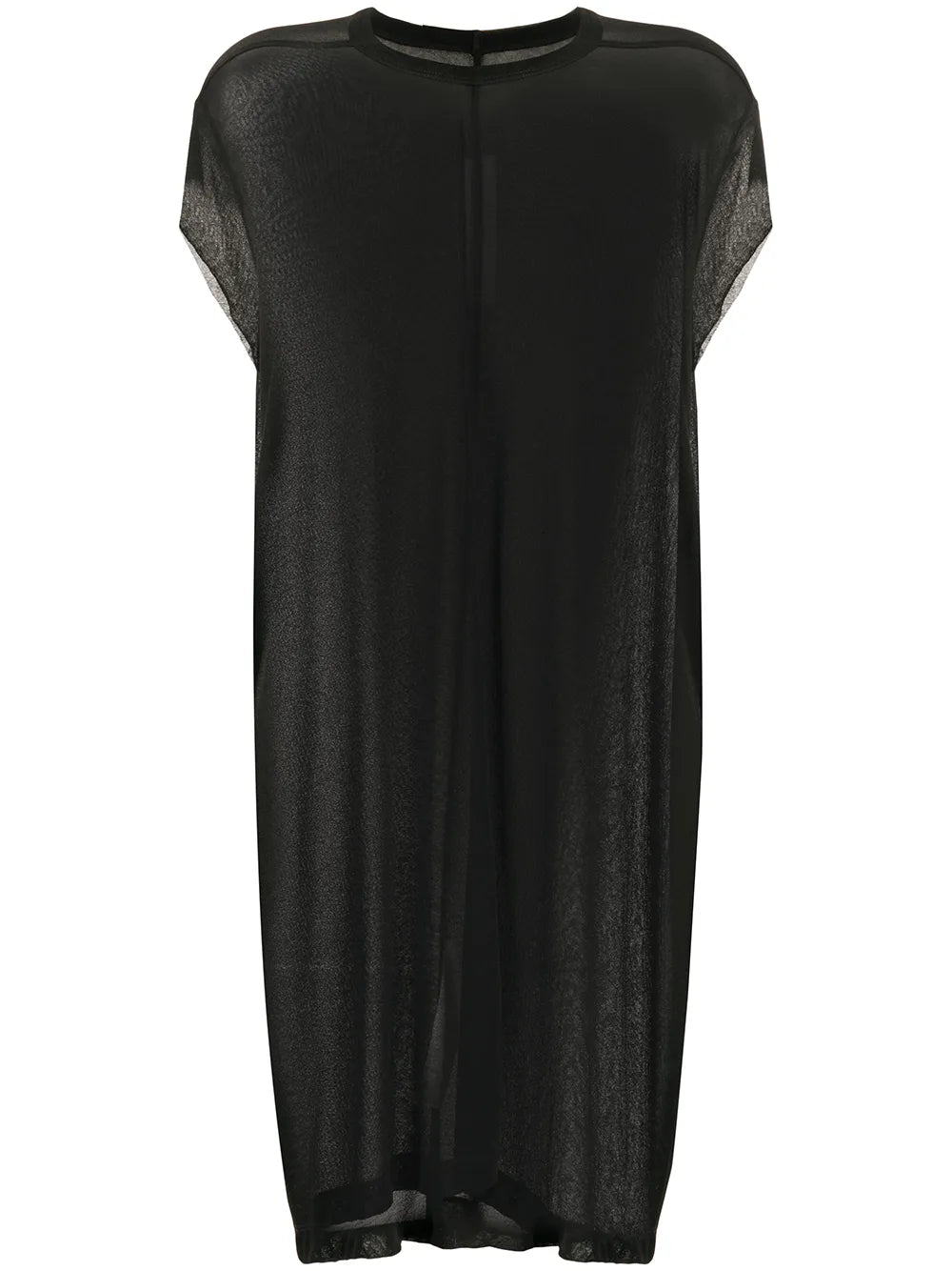 Sheer Longline T-Shirt